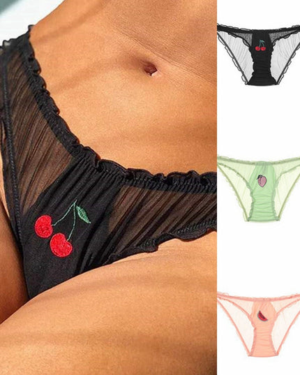 ZASUWA  Female Print Mesh Panties