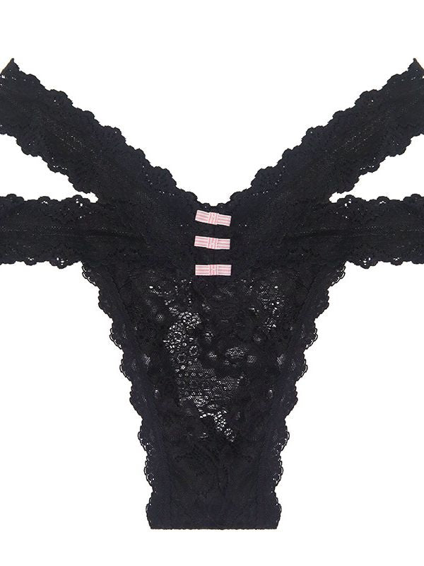 ZASUWA Female Mesh V Shaped Waist Panties