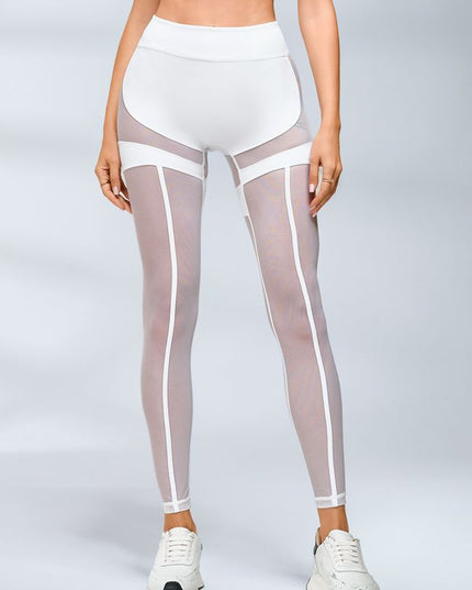 ❤ZASUWA Female Super Sexy Unique Mesh Hip-lift Leggings