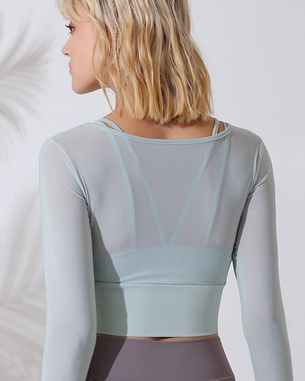 ZASUWA Female Mesh With Pads 2 in 1 Long Sleeves