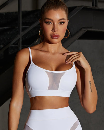 ❤ZASUWA Female Super Sexy Unique Mesh Hip-lift Tracksuit