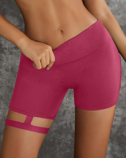 ZASUWA Female Unique Cut Out Pocket Mesh Scrunch Bum Sportswear