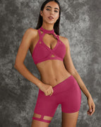 Red / S / Bras+Shorts