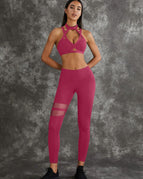 Red / S / Bras+Leggings