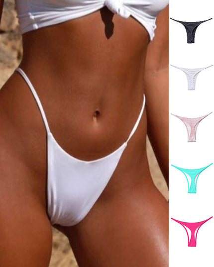 ZASUWA Female Mesh Solid Color Panties