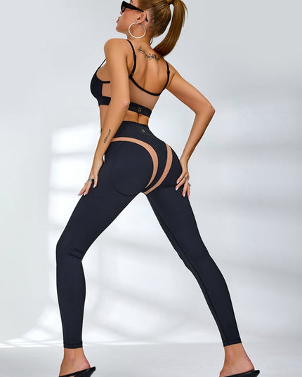 ❤ZASUWA Female Super Sexy Unique Mesh Sports Bras