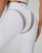 White / S / Leggings