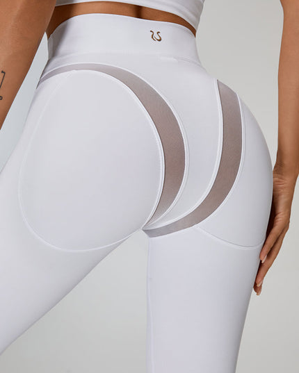 ❤ZASUWA Female Super Sexy Unique Mesh Hip-lift Cross Tracksuit