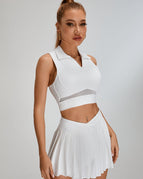 White / S / Bras+Skirts