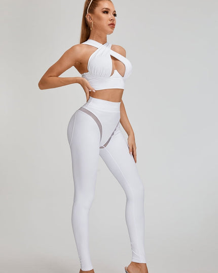 ❤ZASUWA Female Super Sexy Unique Mesh Hip-lift Leggings