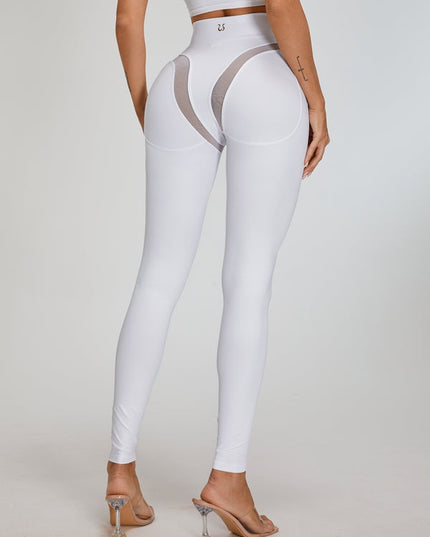 ❤ZASUWA Female Super Sexy Unique Mesh Hip-lift Cross Tracksuit