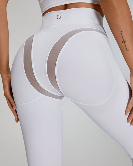 ❤ZASUWA Female Super Sexy Unique Mesh Hip-lift Cross Tracksuit