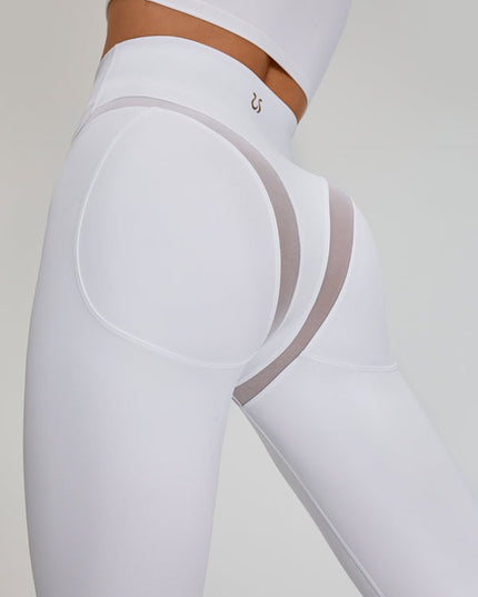 ❤ZASUWA Female Super Sexy Unique Mesh Hip-lift Cross Tracksuit
