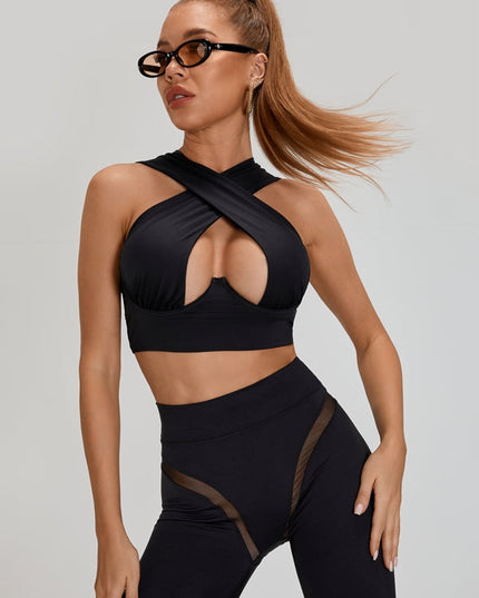 ❤ZASUWA Female Super Sexy Unique Mesh Hip-lift Leggings