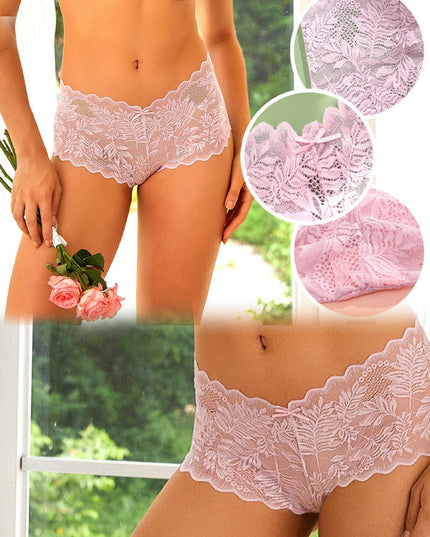 ZASUWA Female Lace Mesh V Shaped Waist Panties