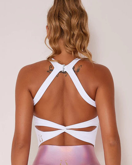 ZASUWA Female Sports Bra Mesh Vests Sports Bras