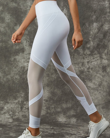 ZASUWA Female Mesh Quick-dry Leggings