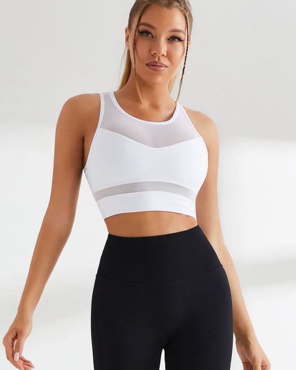 🖤ZASUWA Female Mesh Shockproof Glamorise Sports Bras