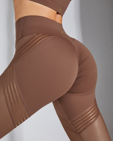 ZASUWA Female Best Mesh Quick Dry Elastic Tight Leggings