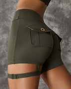 Dark Sea Green / S / Shorts