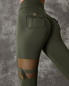 Dark Sea Green / S / Leggings