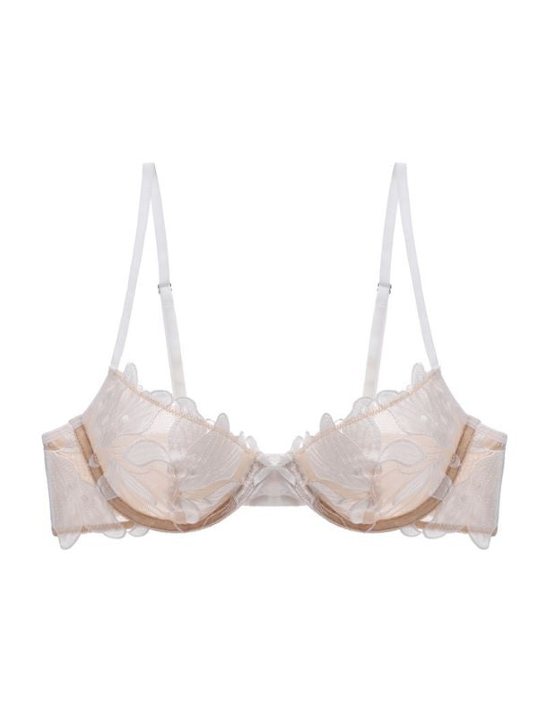 ZASUWA Female Lily Embroidered Mesh Panties