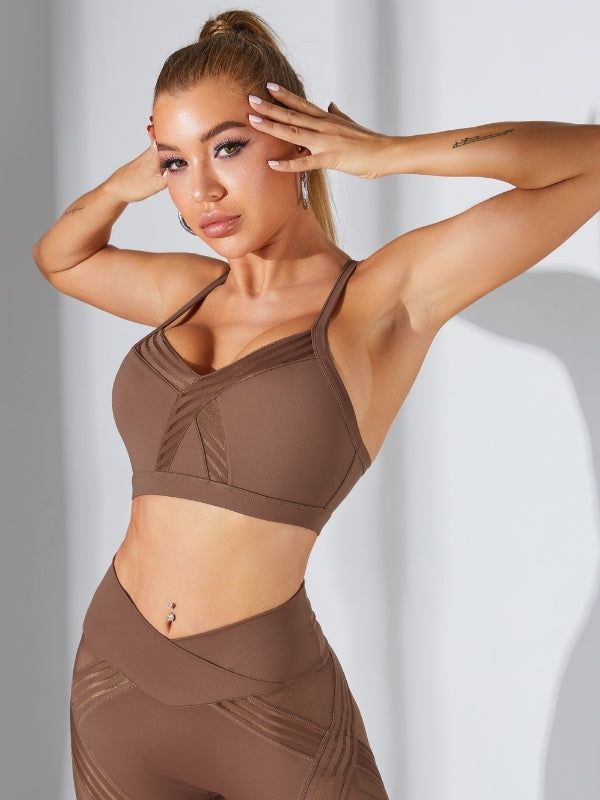 ZASUWA Female Best Mesh Quick Dry Elastic Tight Leggings