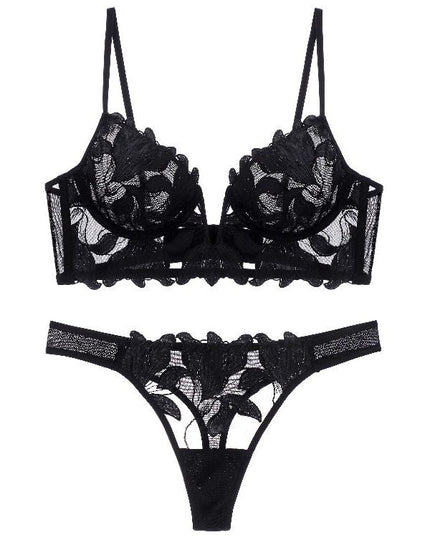 ZASUWA Female Lily Embroidered Mesh Panties