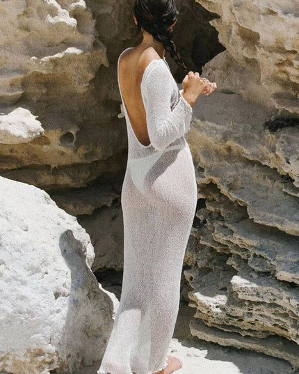 ZASUWA Female Mesh Drawstring Tailoring Contrast Color Bikini Set