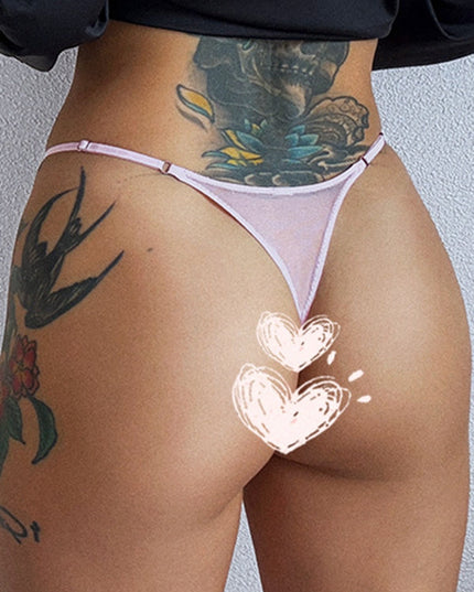 ZASUWA Femal Sexy Mesh T-Back Panties