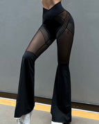 Black / S / Flare Leggings