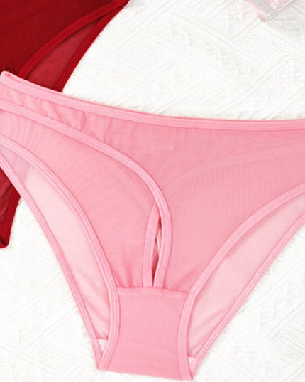 ZASUWA Femal Sexy Hollow Out Mesh Panties
