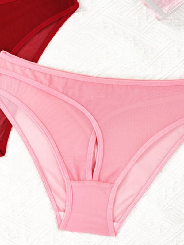 ZASUWA Femal Sexy Hollow Out Mesh Panties