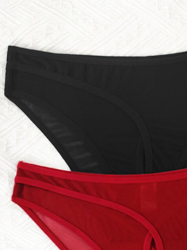 ZASUWA Femal Sexy Hollow Out Mesh Panties
