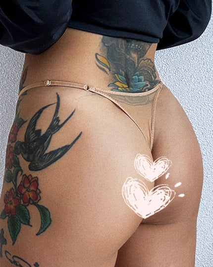 ZASUWA Femal Sexy Mesh T-Back Panties