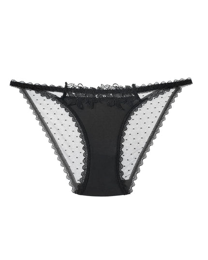 ZASUWA  Female Hollow Out Mesh Dots Panties