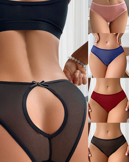 ZASUWA Femal Sexy Mesh Hollow Out Panties