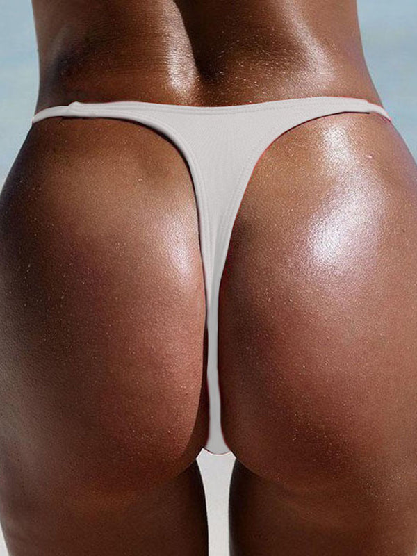 ZASUWA Female Mesh Solid Color Panties