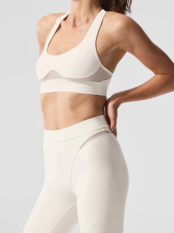 ZASUWA Female Sexy Sheer Mesh Push Up Hip-lift Leggings