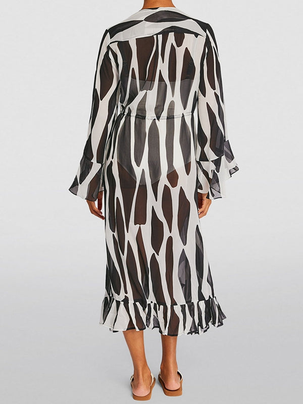 ZASUWA Female Contrast Color 2-Pieces Swimwear