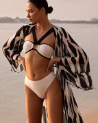 Black / S / 3 Pieces Swimwear