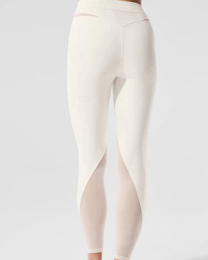 ZASUWA Female Sexy Sheer Mesh Push Up Hip-lift Leggings