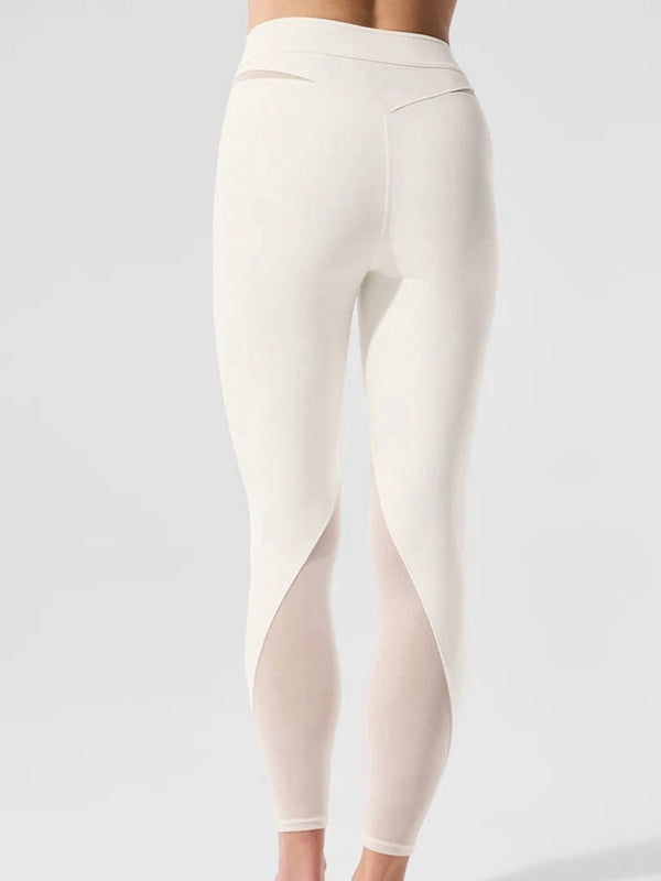 ZASUWA Female Sexy Sheer Mesh Push Up Hip-lift Leggings