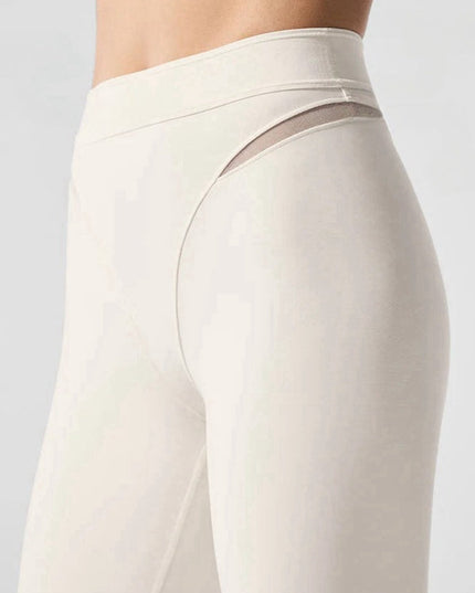 ZASUWA Female Sexy Sheer Mesh Push Up Hip-lift Leggings