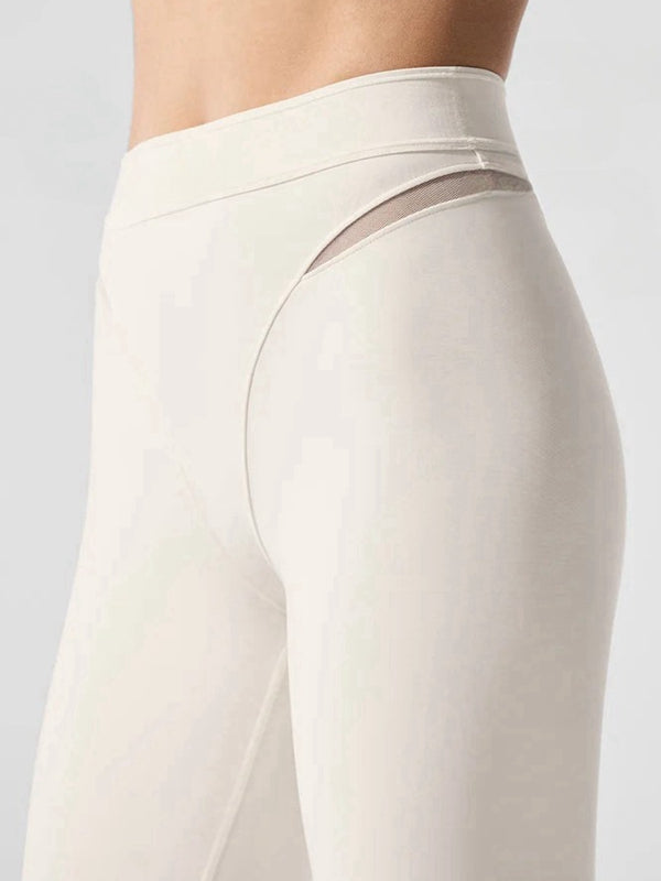 ZASUWA Female Sexy Sheer Mesh Push Up Hip-lift Leggings